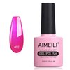 AIMEILI Soak Off U V LED Hot Pink Gel Nail Polish - Tutti Fruiti (002) 10ml