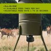 Highwild Deer Feeder Kit - Digital Timer - Metal Spin Plate - Easy Setup - All-in-ONE