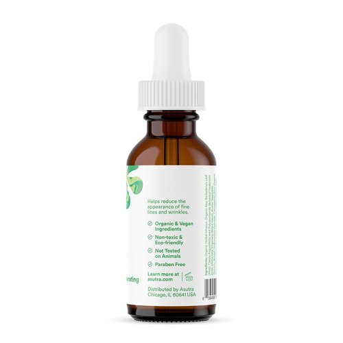 ASUTRA 2.5% Retinol Serum, 1 fl oz (Pack of 2) - Hyaluronic Acid, Vitamin E, Wheat Germ, Aloe, & Jojoba Oil, Plumping Face Serum