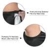 URAQT Barber Cape for Men Women, Barber Apron with Adjustable Velcro Closure Profesional Hair Cutting Cape Haircut Cape Barber Mat Supplies Accessories for Hair Treatment Coloring Styling (Black)