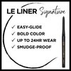 L'Oreal Paris Makeup Le Liner Signature Mechanical Eyeliner, Easy-Glide, Smudge Resistant, Bold Color, Long Lasting, Waterproof Eyeliner, Noir Cashmere, 0.011 oz., 1 count