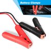 Nilight - GA-ACC-01 2 Pcs 30A Alligator Clips Booster Jumper Cable for Car Battery Charging Charger, 6 mm Copper Terminal
