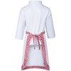 Kids Chef Costume for Boys Girls Kitchen Cooking Party Cosplay 8-9 Years Red