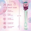 24 Piece Under The Sea Animal Mini Bubble Wands,Cute Bubble Wand Great for Under The Sea Theme Birthday Party Favors,Pinata Suffer,Goodie Bags Filler,School Classroom Prizes,Birthday Gifts(Sea Animal)