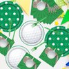 Rakuto Golf Party Plates Napkins - 64PCS Golf Party Supplies Golf Party Tableware Set Golf Theme Paper Plates Napkins Forks Disposable Golf Plates Golf Birthday Party Decorations Supplies(16 Guests)