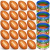 Sumind 24 Pcs Football Party Favors Include Mini Football Sports Stress Balls and Football Silicone Bracelets Rugby Silicone Wristbands for Football Themed Birthday Party Reward