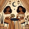 African American Tarot Cards - Black Tarot Deck Rooted in African Spirituality, Tarot Cards for Beginners, Divination Tools, Tarot Cards with Guidebook, Spiritual Gift
