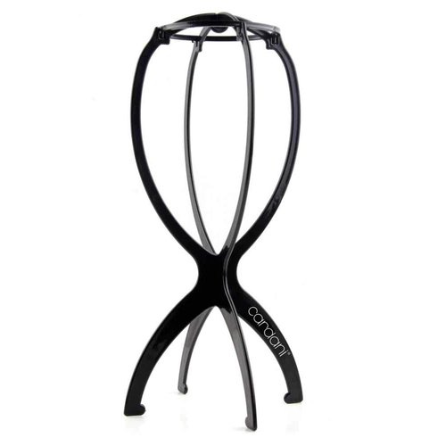Wig Stand | Cardani Black Portable Wig Holder As Pictured