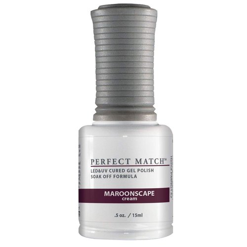 LECHAT Perfect Match Gel Polish, Maroonscape, 0.5 Fl Oz (PMS132)
