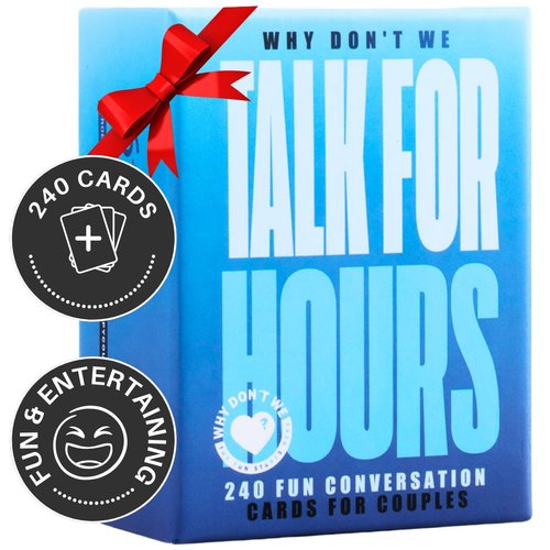 Why Don't We - 240 Conversation Starters for Couples - Get to Know Each Other Better. Fun Conversation Game for Couples, Couples Card Games, Games for Date Night