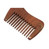 Wooden Comb Wide Tooth Pocket Comb Purple Sandalwood Handmade Hair Comb - WC020