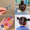 Starneey 100 Pcs Hair Clips Cute Hair Clips Girl Mini Metal Snap Hair Clips Barrettes Candy Color Small Hair Pins Hair Accessories for Kids, Baby, Teens, Toddlers, Women