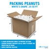 Magicwater Supply - .25 Cu Ft - White Packing Peanuts - Anti-Static S Shaped Cushion for Shipping, Void Filling & Storage - Protect Your Goods