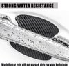 Yumfugu Pack-8 Car Door Protection Kit, Door Handle Scratch-Proof Stickers, Carbon Fiber Door Bowl Protector, Universal for Most Cars, Trucks and Vans (Black)