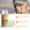 Hair Wax Stick for Wigs with Brushes Bed Head Stick Edge Control Wax Stick Hair Slick Stick Hair Pomade Wax, Hair Gel Stick Non-greasy Styling Cream for Women, Kids 2.7 Oz