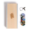 TECH DECK, April Pro Series Finger Board with Storage Display, Built for Pros; Authentic Mini Skateboards, Kids Toys for Ages 6 and up