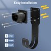 Tera EV Charger Cable Holder for Tesla: Waterproof Material Electric Car Wall Mount Connector Holder with J-Hook Charging Cable Holder Organizer Electric Vehicle Charging Station Accessories