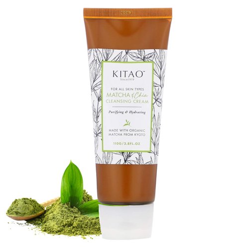 KITAO Cleansing Balm Makeup Remover for Women from Japan, Organic & Natural Deep Cleaning for Eye, Face, Lip Makeup 3.8 fl oz / 110 g