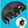 Solar Vizor Horse Fly Mask with Ears (Size Mini),100% UV Eye Protection for Horses with Uveitis, Photosensitivity, Ulcer, Head Shaking, Solid Durable EVA Lining Across The top Half of The Solar Vizor