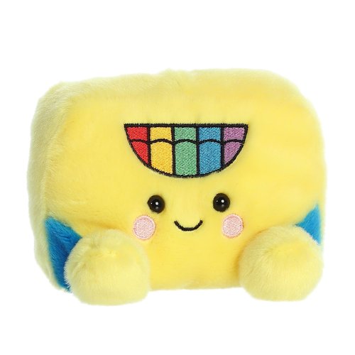 Aurora® Adorable Palm Pals™ Doodle Crayon Box™ Stuffed Animal - Pocket-Sized Play - Collectable Fun - Yellow 5 Inches