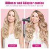 Diffuser Nozzle and Conversing Adapter for Dyson Hair Dryer Attachment Parts for Airwrap Styler
