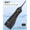 Oralfree Water Dental flosser Teeth Picks - Braces Cordless Oral Irrigator Portable Rechargeable Travel Irrigation Cleaner IPX7 Waterproof Electric Professional Flossing Teeth Cleaning for Home