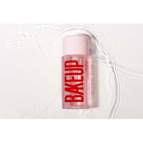 BAKEUP Daily Wipe Out Micellar Water Makeup Remover, 5.0 fl oz, Hydrating Toner, Auto-Pump Feature, Gentle & Vegan