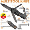 Gifts for Men Dad Husband Him - Stocking Stuffers for Men Adults, 22 in 1 Multitool Knife - Birthday Gifts for Men, Christmas Anniversary Mens Gifts - Practical Gift Idea for Camping, Outdoor