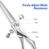 6.5" High-end Hair Cutting Scissors,Premium Cobalt Alloy Stainless for Barber Shears,Professional Hair Scissors with Sharp Convex Blade,Ergonomic Design Haircut Scissors For Salon and Home Use