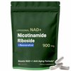 Boqiao NAD+ Supplement - Nicotinamide Riboside & Resveratrol 900mg – Fast-Absorbing Cellular Renewal Capsules for Energy, Anti-Aging & Brain Health – 80 Capsules