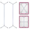 Bozenu Bed Sheet Straps/Fitted Sheet Holders for Corners - Keep Your Bed Sheets Firm & Tight with Premium Bed Scrunchies, Sheet Clips White-2Pack