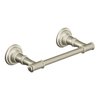 Moen DN9108BN Ellsworth Double Post Wall Mount Pivoting Toilet Paper Holder, Brushed Nickel