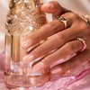 RARJSM Milky Rose Gel Nail Polish LED UV Gel Soak Off Clear Nude Pink French Manicure Light Pink Jelly Nail Gel Polish Varnish Curing Requires 1pcs 15ml for Home Salon Nail Art DIY
