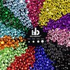 Rhinestones for Nails, Manicure Gem, Flatback Glass Crystal AB + Transparent Clear Gemstones and Colorful Resin Beads, 2-5mm Round Gems for Professional Salon DIY Nail Art with Pickup & Dotting Tools