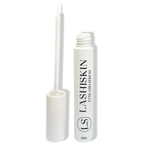 LASHISKIN Premium Lash Growth Serum | Powerful Eyelash Enhancing Formula for Stronger, Longer, Fuller Lashes | Rapid Lash Growth Serum, Conditioning Eyelash Serum for Healthier Lashes - 3ml