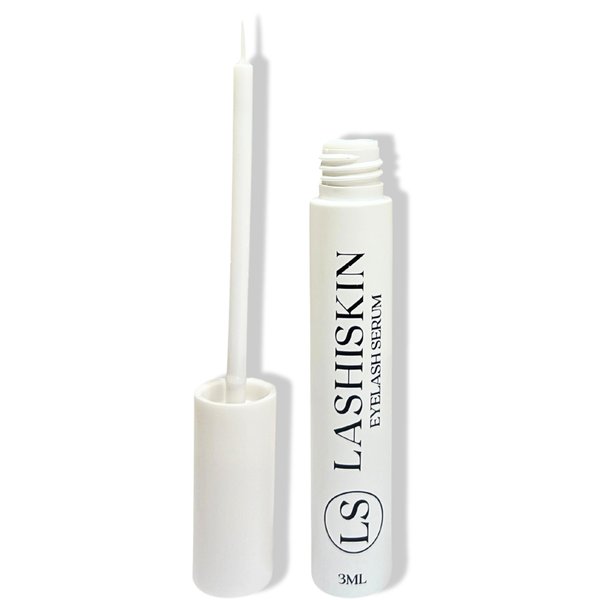 LASHISKIN Premium Lash Growth Serum | Powerful Eyelash Enhancing Formula for Stronger, Longer, Fuller Lashes | Rapid Lash Growth Serum, Conditioning Eyelash Serum for Healthier Lashes - 3ml