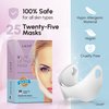 V Shaped Contouring Face Mask Line Shaping Lifting Belt Neck Reduction Jawline Lift Tape Enhancer Face Patch Firming Tightening Skin Chin Up Sculpting Collagen Mask Hyaluronic Acid Aloe Vera 25pcs