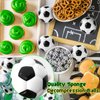40 Pcs Soccer Squeeze Balls,2" Mini Foam Soccer,Pressure Relieving Health Balls for Kids,Classroom,Party Favors,School,Reward,Bag Gift,Party Fillers,Ball Games
