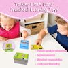 Talking Flash Cards Educational Toys - Talking Flashcards Learning Toys for Toddlers - Montessori Toys Flash Cards for Age 2 3 4 5 6 Pink