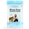 ScrubbyPet No Rinse Pet Wipes- Use Pet Bathing, Pet Grooming Pet Washing, Simple to Use,Just Lather, Wipe, Dry. Excellent Sensitive Skin. The Ideal Pet Wipes Bathing Your Pet Dog Cat.