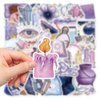 150PCS Midnight Magic Moon Stickers,Fantasy Aesthetic Stickers for Water Bottles,Waterproof Vinyl Stickers for Laptop,Computer,Phone,Scrapbooks,Guitar