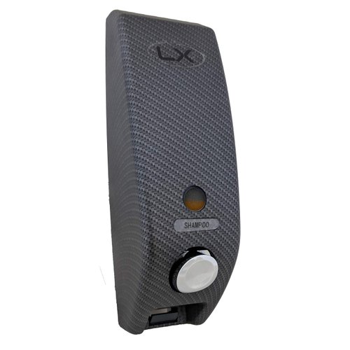 Luxitude Shower Soap Dispenser in Sleek Carbon Fiber Design, Great for Soap, Shampoo, Body Lotion, Conditioner, Shower Gels (One Chamber)