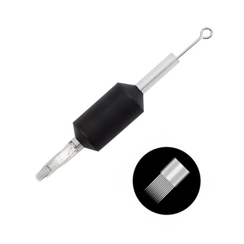 Tatmax 20 PCS Tattoo Needles Tubes Combo 1 Inch 25mm Flat Magnums: 5M1,7M1,9M1,11M1,13M1,15M1 (15M1)