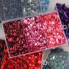 Kikonoke 950 Pieces Big Rhinestones Kit Sew On Rhinestones for Crafting Bulk Flatback Costume Jewelry Gems for Crafts DIY Clothes Shoes Jewelry Making (Pink)
