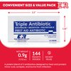 Ever Ready First Aid Triple Antibiotic Ointment .9gr Packets - 144 Count