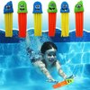 Haktoys Underwater Pool Diving Toy Set for Kids, Practice Diving and Swimming, Multicolor Sinking Squids and Jellyfish (Set of 12 Pieces)