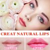 WYBLZPXZ 2Pcs Clear Crystal Flower Jelly Lipstick,PH Magic Temperature Color Changing Lipstick,Lip Gloss,Long Wear Nutritious Tinted Lip Balm,Moisturizing Lip Stick Makeup Set （Set A）