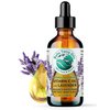 Bella Terra Oils - Lavender Infused Organic Vitamin E Oil 4 oz - D-Alpha Tocopherol Powerhouse, Extracted from Organic Wheat Germ, Lavishly Nourishing Organic Vitamin E for Luxurious Skin