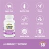 Del-Immune V® Defense by Stellar Biotics, All-Natural Immune Support & Gut Health (+) Immediate Care, Metabiotic: NextGen Probiotic Therapy (60 Caps)