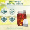 Southern Breeze Cold Brew Sweet Tea Raspberry Iced Tea with Black Tea and Zero Carbs Zero Sugar, 20 Individually Wrapped Tea Bags, Pack of 4